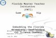 Florida Master Teacher Initiative  (FMTI) Summer Leadership Institute