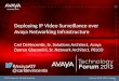Deploying IP Video Surveillance over Avaya Networking Infrastructure