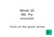 Week 10 Bb  Pp revision