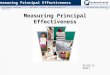 Measuring Principal Effectiveness