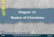 Chapter 12  Basics of Chemistry