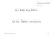 Wet Grip Regulation Ad hoc   GRRF conclusions