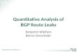 Quantitative  Analysis of BGP Route Leaks