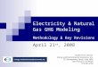 Electricity & Natural Gas GHG Modeling Methodology & Key Revisions