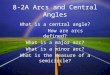 8-2A Arcs and Central Angles