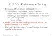 11.5 SQL Performance Tuning