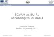 ECVAM as EU-RL according to 2010/63