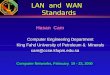 LAN  and  WAN   Standards