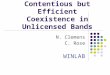 Evolving Strategies for Contentious but Efficient Coexistence in Unlicensed Bands