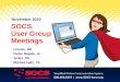 SOCS  User Group Meetings