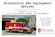 Alternative EMS Deployment Options ---------------------