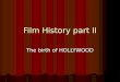Film History part II