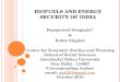 BIOFUELS AND ENERGY SECURITY OF INDIA