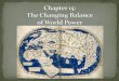 Chapter 15:  The Changing Balance  of World Power