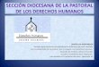 Sección Diocesana de la Pastoral de los Derechos Humanos