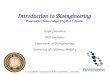 Introduction to Bioengineering Presented to Chabot College ENGR10 • Nov06