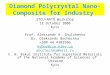 Diamond Polycrystal Nano-Composite for Industry