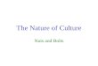 The Nature of Culture