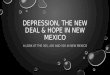 Depression, the New Deal & Hope in New Mexico