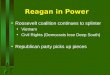 Reagan in Power