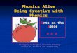 Phonics Alive Being Creative with Phonics