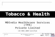 Tobacco & Health