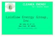 Laidlaw Energy Group, Inc