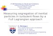 Measuring segregation of inertial particles in turbulent flows by a  Full Lagrangian approach