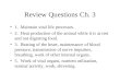 Review Questions Ch. 3