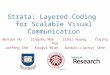 Strata: Layered Coding  for Scalable Visual Communication