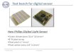 Test bench for digital sensor