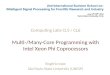 Computing Labs CL5 / CL6 Multi-/Many-Core Programming with Intel Xeon Phi Coprocessors