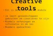Creative  tools