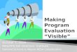 Making Program Evaluation “Visible”