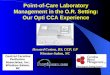 Point-of-Care Laboratory Management in the O.R. Setting: Our Opti CCA Experience