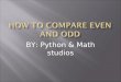 How to compare even and odd