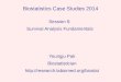 Biostatistics Case Studies  2014