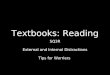 Textbooks: Reading