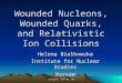 Wounded Nucleons, Wounded Quarks, and Relativistic Ion Collisions