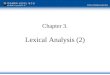 Chapter 3. Lexical Analysis (2)