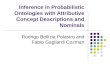 Inference in Probabilistic Ontologies with Attributive Concept Descriptions and Nominals