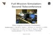 Full Mission Simulation: Second Teleconference