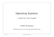 Operating Systems  Lecture 2a: Linux Threads