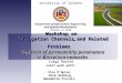 Workshop on  “Irrigation Channels and Related Problems” Variation of permeability parameters