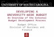 Budget Office Division of Business and Finance