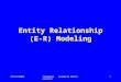 Entity Relationship (E-R) Modeling