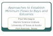 Approaches to Establish Minimum Flows to Bays and Estuaries
