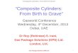 “ Composite Cylinders:  From Birth to Grave”
