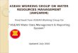 ASEAN WORKING GROUP ON WATER RESOURCES MANAGEMENT (AWGWRM)