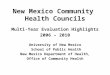 New Mexico Community  Health Councils